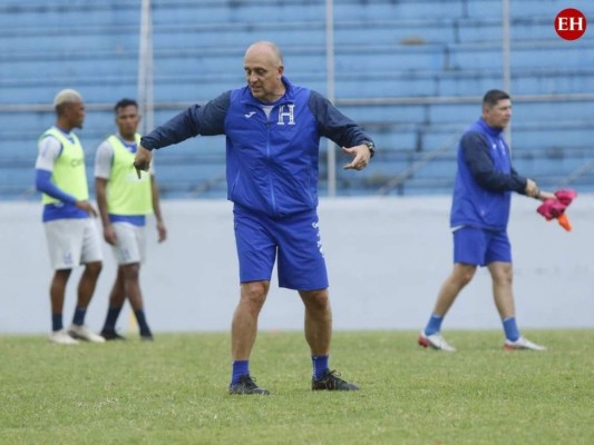 Las imágenes del entreno de la Selección de Honduras en el Morazán