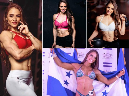 FOTOS: Ella es Sandra Hadith Alvarado, la hermosa fisicoculturista hondureña que competirá en los Panamericanos 2019