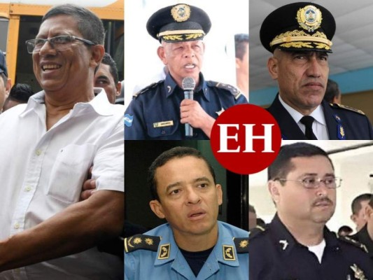 De combatir los crímenes a ser salpicados en ellos: exjerarcas de la Policía señalados por la justicia