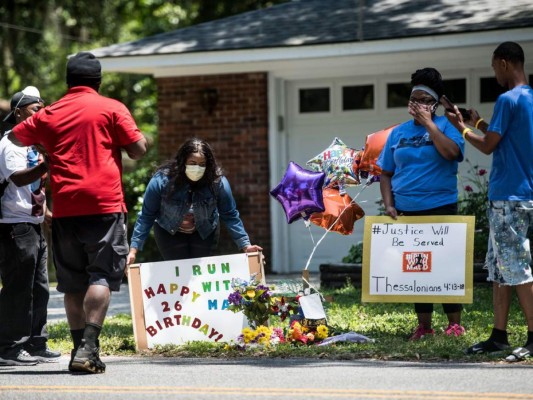 Las protestas en honor a Ahmaud Arbery, afroamericano asesinado en EEUU  