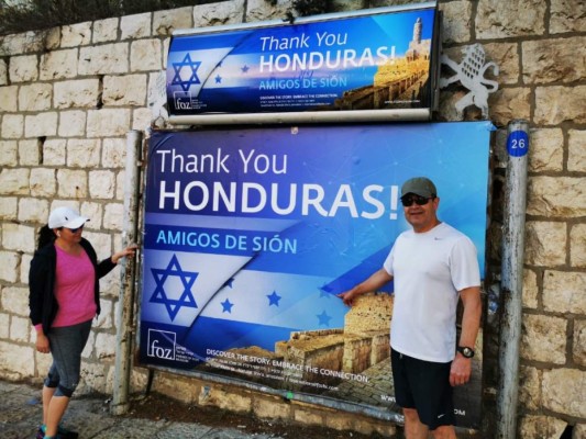 La visita de Juan Orlando Hernández a Jerusalén en 11 fotos