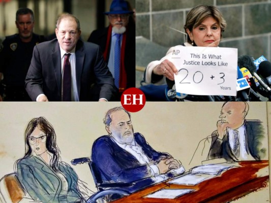 FOTOS: Los momentos claves del caso que hundió a Harvey Weinstein