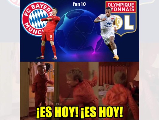 Los divertidos memes que dejó la victoria 3-0 del Bayern sobre el Lyon