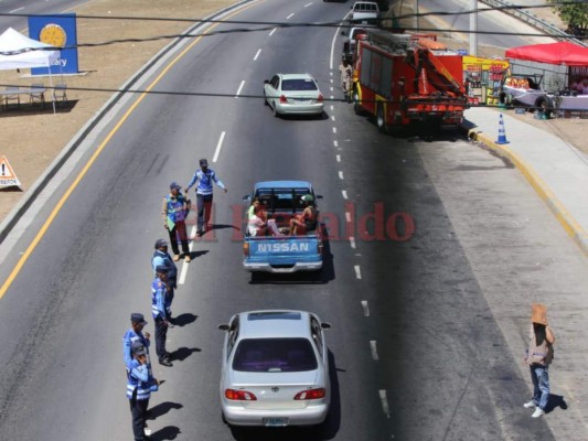 Comienzan a lucir despejadas las salidas de la capital, tras éxodo de veraneantes