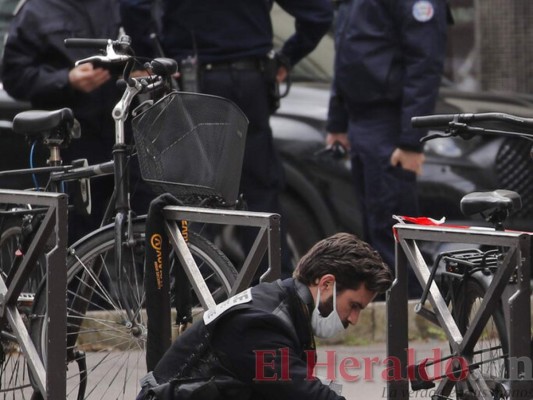 Las imágenes del tiroteo en París frente a un hospital que causó momentos de pánico