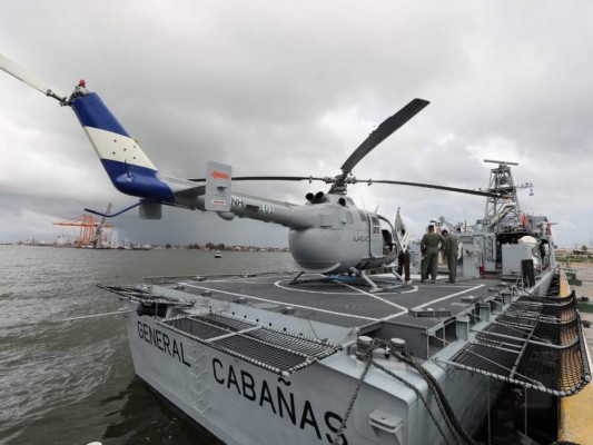 FOTOS: Llega a Honduras el buque patrullero General Trinidad Cabañas para luchar contra el narcotráfico