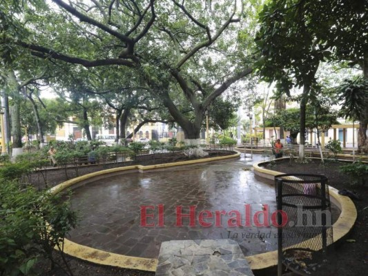 Abandonado y lleno de basura, así está el parque La Libertad de Comayagüela