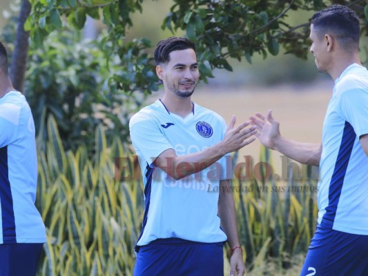 FOTOS: Así le dieron la bienvenida a Marcelo Canales en el entreno de Motagua