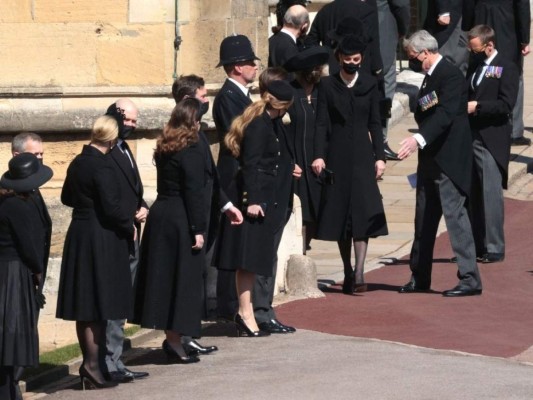 Así se desarrolló el funeral del príncipe Felipe en Inglaterra (Fotos)