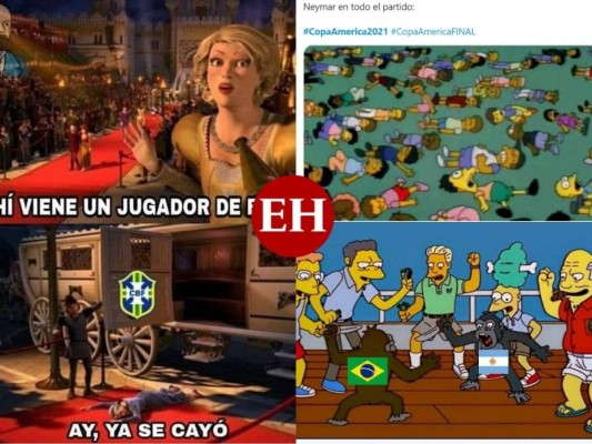 Memes destrozan a Neymar y Brasil tras Maracanazo de Argentina en la Copa América