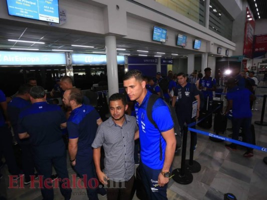 Selección de Honduras viajó a Trinidad y Tobago para jugar la Liga de Naciones