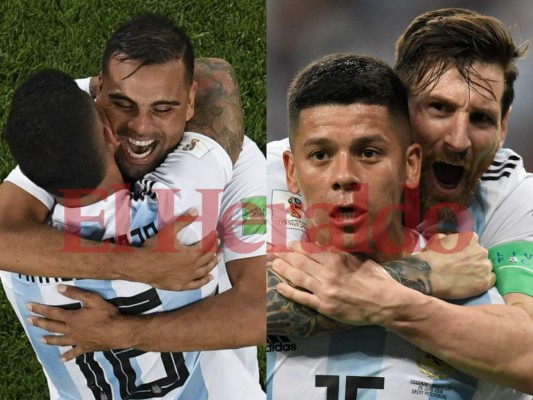 Rusia 2018: Los abrazos de Messi, Marcos Rojo y toda la selección de Argentina tras la clasificación a octavos