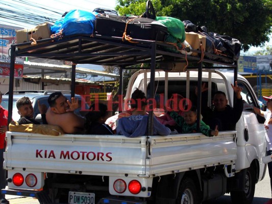 Semana Santa: Así fue la salida de veraneantes de la capital de Honduras