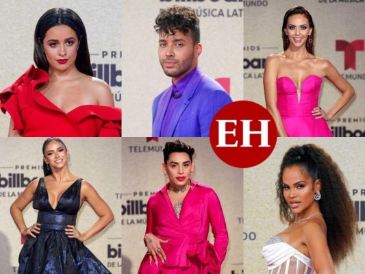 ¡Una hondureña en la lista! Los famosos que deslumbraron en la alfombra de los Billboard  