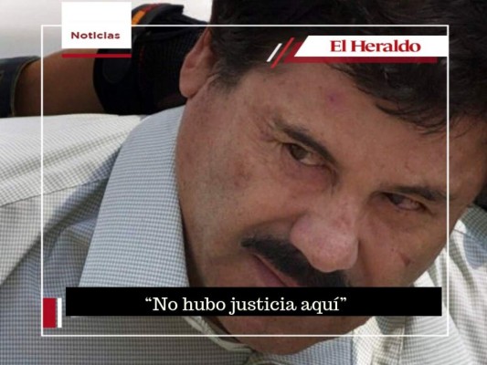 Las 8 frases de 'El Chapo' Guzmán al ser condenado a cadena perpetua