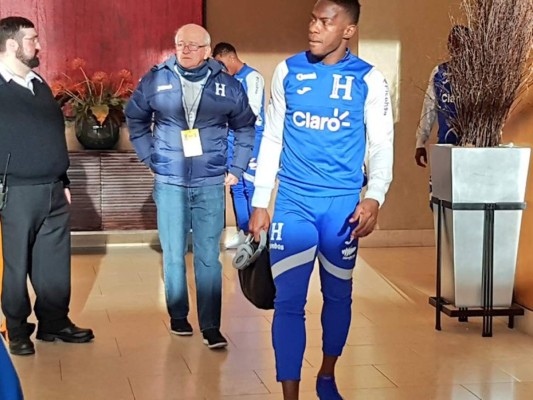 Selección de Honduras ya se encuentra en el Red Bull Arena para jugar contra Ecuador