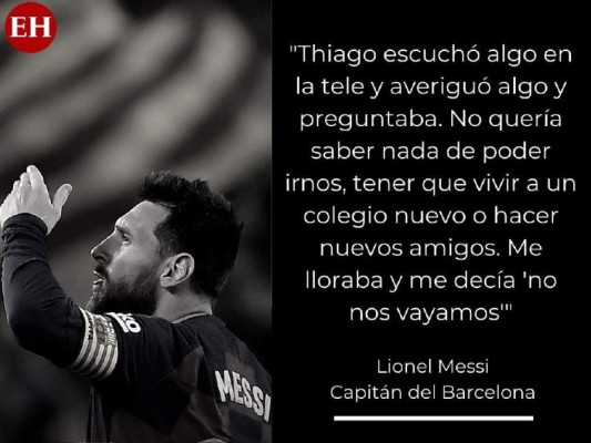 Frases impactantes de Messi tras confirmar que no se va del Barcelona