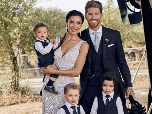 La espectacular boda de Sergio Ramos y Pilar Rubio en 10 fotos