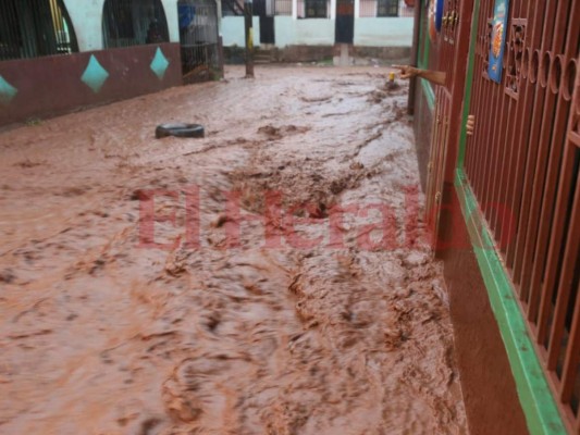 Imágenes de las inundaciones en la capital de Honduras