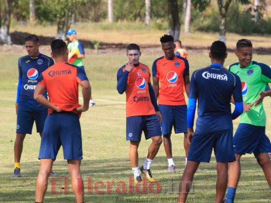 Las fotos del entreno de Motagua este martes, pensando en el duelo ante Real España