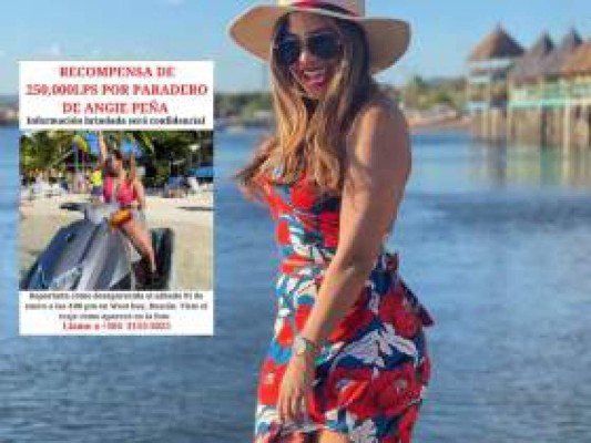 A once días de desaparición de Angie Peña en Roatán, ¿cómo avanza el caso?