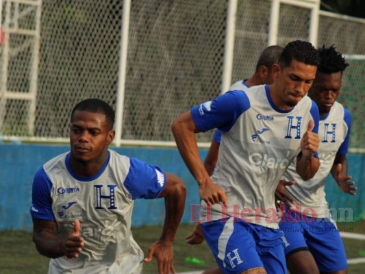 Así fue el entrenamiento de la Selección de Honduras para enfrentar a El Salvador (Fotos)