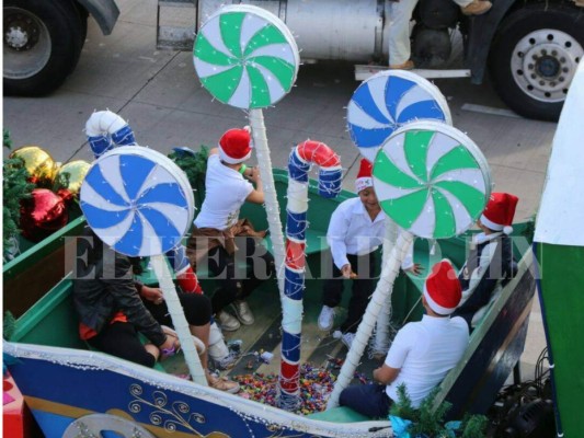 FOTOS: Así fue el desfile Navideño en Tegucigalpa, Honduras