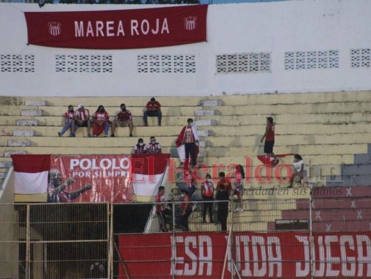 Así fue el regreso del público a los estadios de fútbol en Honduras (Fotos)