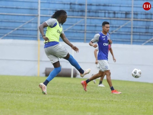 Las imágenes del entreno de la Selección de Honduras en el Morazán