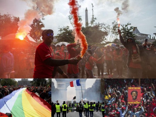 FOTOS: Así se desarrollaron las marchas del Día del Trabajador en varios países del mundo