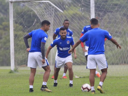 FOTOS: Olimpia entrena pensando en vencer a Saprissa por la ida de las semifinales de Liga Concacaf