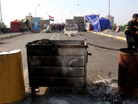 Muerte y desesperación, las imágenes de las últimas protestas en Irak