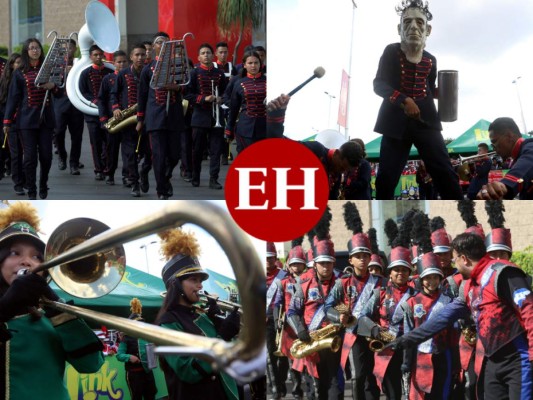 Grupos marciales deleitaron en I Concurso de Bandas de EL HERALDO 2019