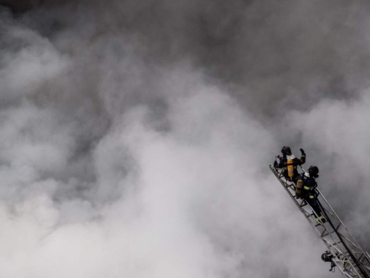 Impactantes imágenes del colapso de un edificio en Brasil