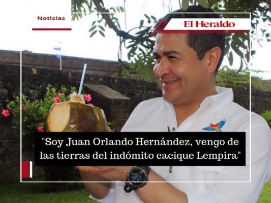 Fotos: Las frases que más repite en sus discursos Juan Orlando Hernández