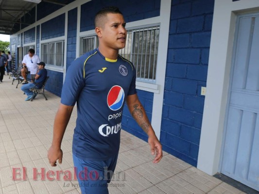 FOTOS: Así fue el primer día de entrenamiento de Óscar Salas con Motagua