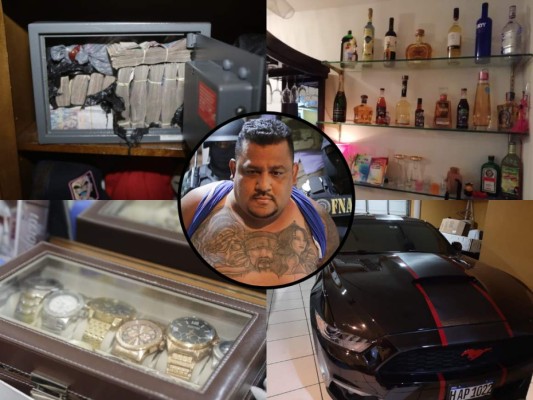 Relojes, carros y fajos de billetes: los extravagantes lujos del 'Cholo Houston'