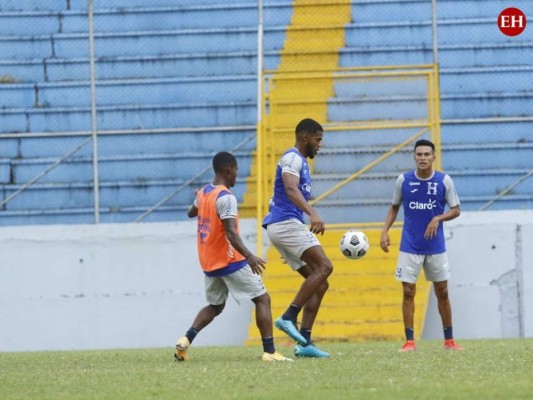 Las imágenes del entreno de la Selección de Honduras en el Morazán