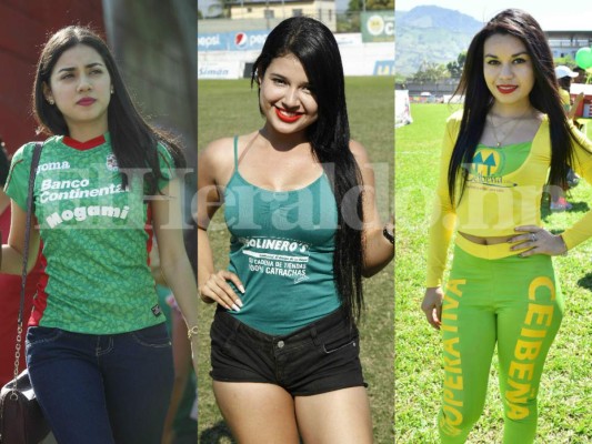 Sensuales chicas subieron la temperatura en jornada 8 de la Liga Nacional de Honduras