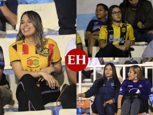 FOTOS: Presencia femenina en la jornada 8 de la Liga Nacional