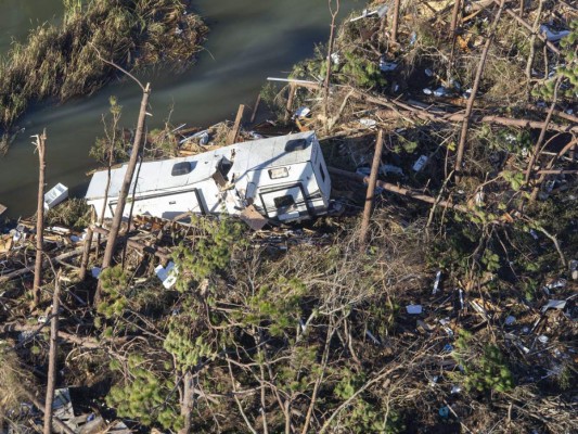 Los daños 'apocalípticos' que dejó Michael en Panhandle, Florida