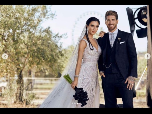 La espectacular boda de Sergio Ramos y Pilar Rubio en 10 fotos