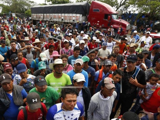 Así es la peligrosa 'ruta de la muerte' que recorre la caravana migrante