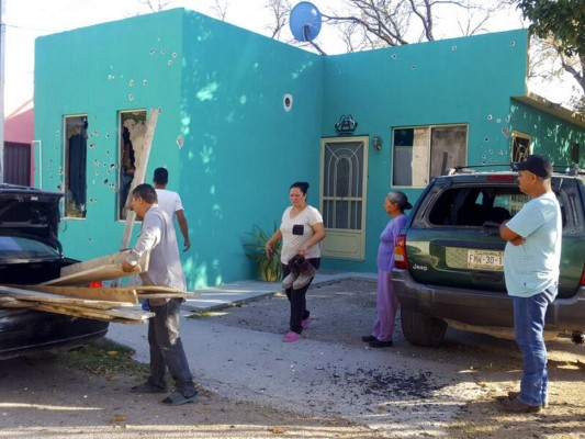 Imágenes del tiroteo que duró una hora en Coahuila; víctimas suman 21