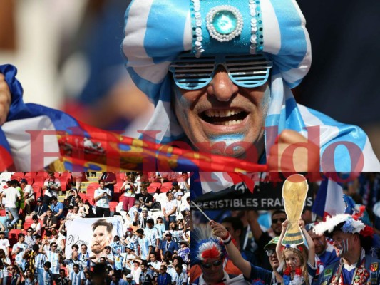 Nervios y festejos, así viven los aficionados el encuentro entre Francia vs. Argentina