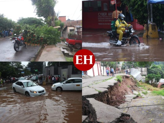 Inundaciones, deslizamientos y caos: semana de lluvias en la capital