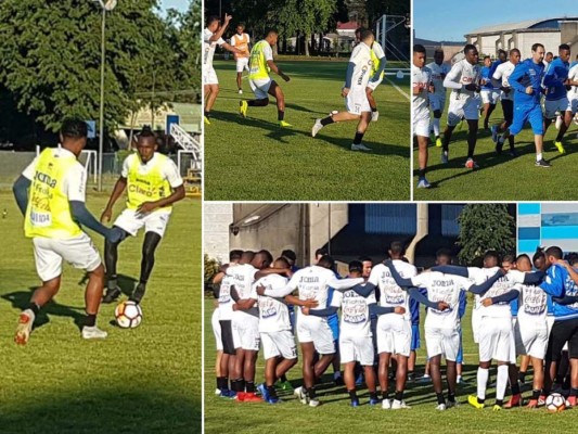 Así se prepara la selección de fútbol de Honduras en Temuco, previo al duelo ante Chile