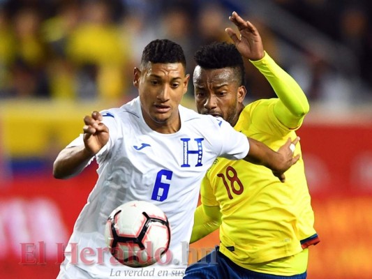 El once de la Selección de Honduras ante Jamaica en el debut de la Copa Oro