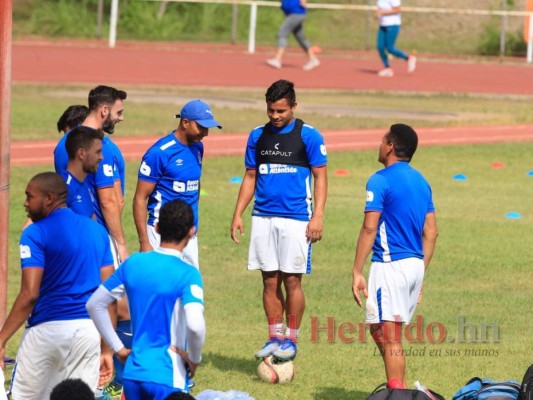 Así transcurrió el entrenamiento de Olimpia la mañana de este martes