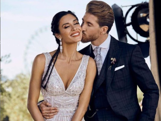 La espectacular boda de Sergio Ramos y Pilar Rubio en 10 fotos